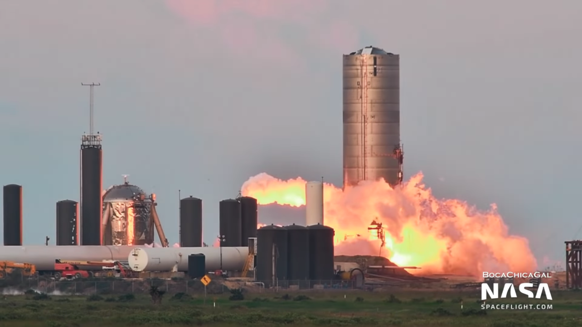 La Starship SN6 De SpaceX Completa Su Primer Encendido Estático